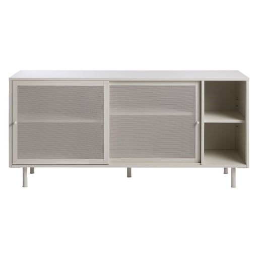Nest of Nora Dressoir Evin - 160 cm met schuifdeuren en lades - Metaal - Wit