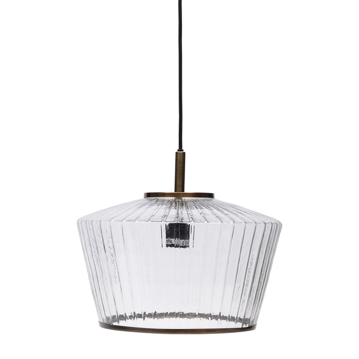 Rivièra Maison Hanglamp Nolana Glas, 38cm - Transparant