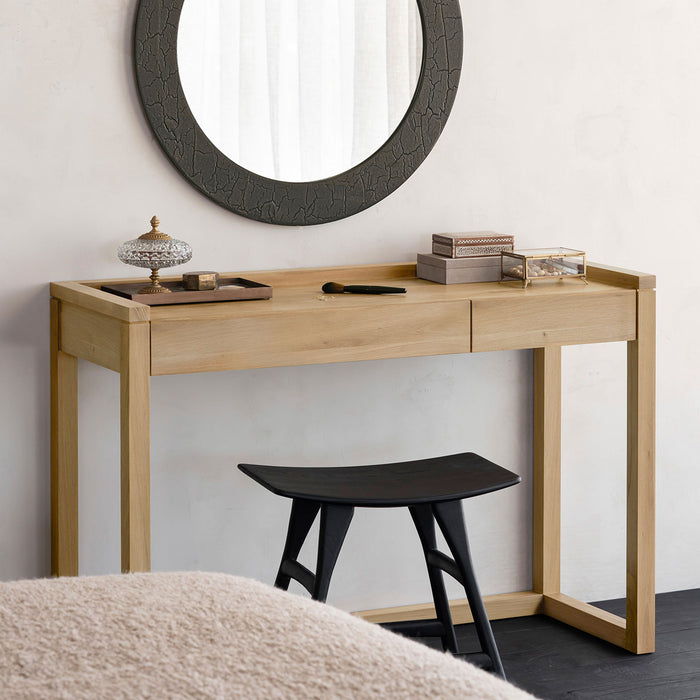 Ethnicraft Bureau Frame Geolied Eikenhout, 120 x 43cm - Naturel