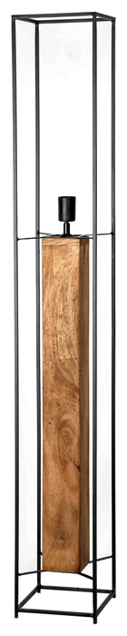 Livingfurn Vloerlamp Dakota mangohout