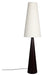 Dutchbone Vloerlamp Miki Bouclé, 166cm - Wit