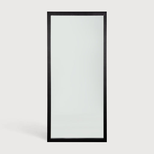 Ethnicraft Spiegel Light Frame Eikenhout, 200 x 90cm - Zwart - Passpiegel