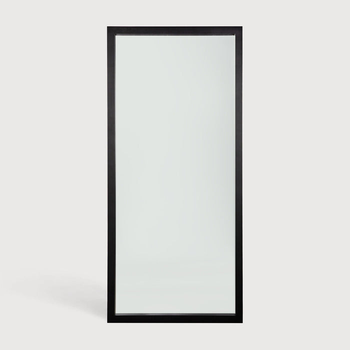 Ethnicraft Spiegel Light Frame Eikenhout, 200 x 90cm - Zwart - Passpiegel
