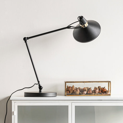 ZILT Tafellamp Ashley Kantelbaar, 70cm - Zwart