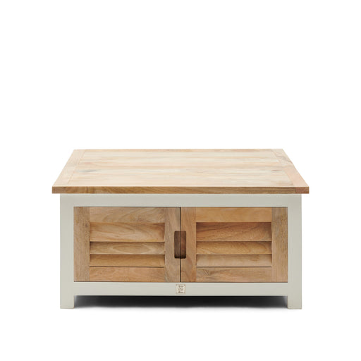 Rivièra Maison Salontafel Pacifica 90 x 90cm - White - Vierkant - ThatLyfeStyle