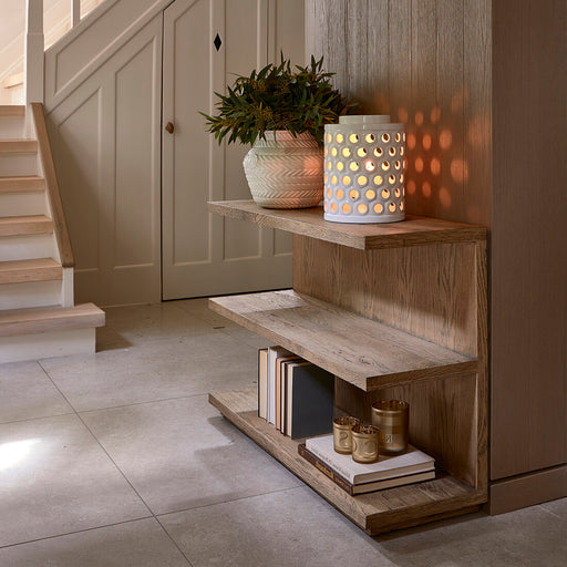 Rivièra Maison Sidetable Vermont Eikenhout, 105cm - Bruin - ThatLyfeStyle