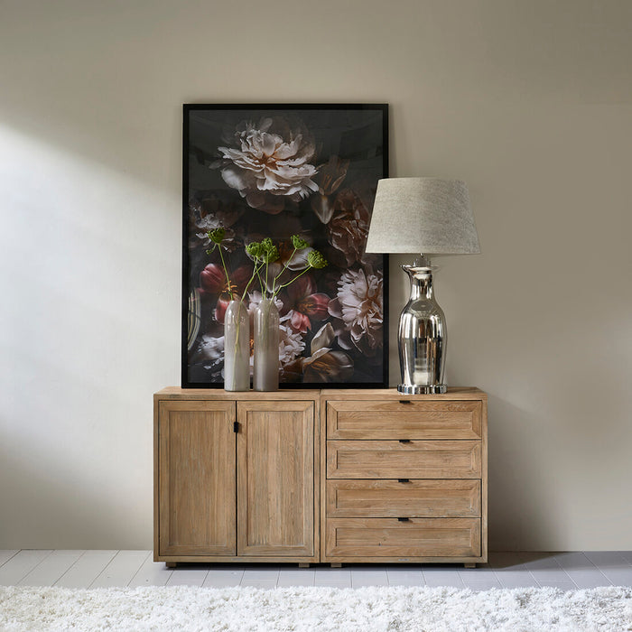 Rivièra Maison Ladenkast Del Rey Eikenhout, 85 x 80cm - Bruin