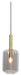 Light & Living Hanglamp Lekar 1-lamps - Antiek Brons/Smoke