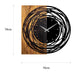 Decoratieve houten wandklok Web - ThatLyfeStyle