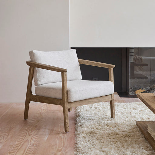 Rivièra Maison Fauteuil Goa Essenhout - Bruin - Japandi