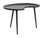 Light & Living Bijzettafel Lienz 67 x 49cm - Mat Zwart - Organisch
