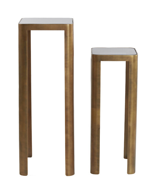 Light & Living Zuil Oxe Set van 2 stuks - Antiek Brons