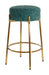 Light & Living Barkruk Lokva - Emeraldgroen (zithoogte 67cm)