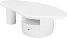 Sweiko Salontafel organisch wit met lade - ThatLyfeStyle