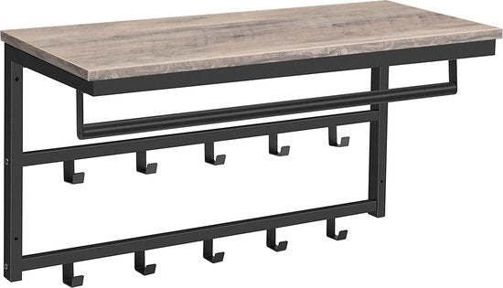 IN.HOMEXL – Alexander - Kapstok met 10 Haken Industrieel - ThatLyfeStyle