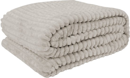 Sorprese Luxe Plaid - 150x200 cm - Taupe - ThatLyfeStyle