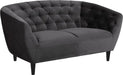 Velvet 2.5-zitsbank Salem Donker Grijs - ThatLyfeStyle