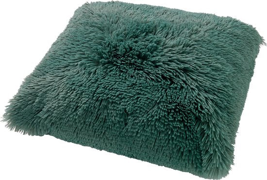 Dutch Decor FLUFFY - Sierkussen 45x45 cm - Green - ThatLyfeStyle