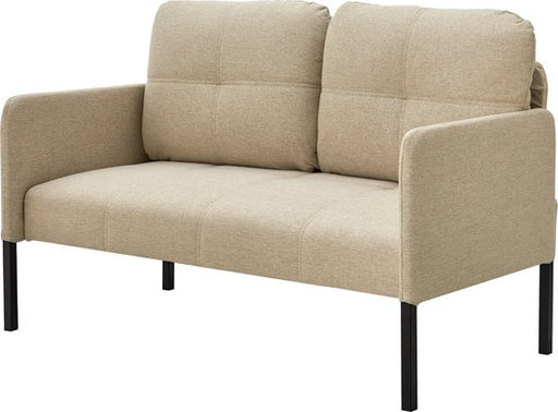 Tweezitsbank Reichling 77x119x69 cm beige en zwart - ThatLyfeStyle