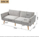 Moderne bank 2-zits met neerklapbare rugleuning - ThatLyfeStyle