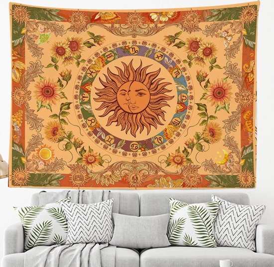 Ulticool - Zon Mandala - Wandkleed - 200x150 cm - ThatLyfeStyle