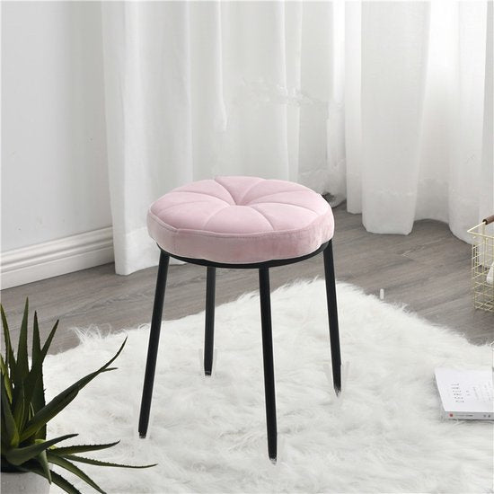 Luxaliving Kaptafel Kruk-make up roze