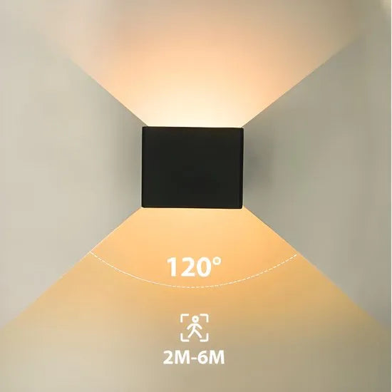 Oplaadbare wandlamp - 4400mAh Accu - 2700k warm wit licht - met bewegingssensor