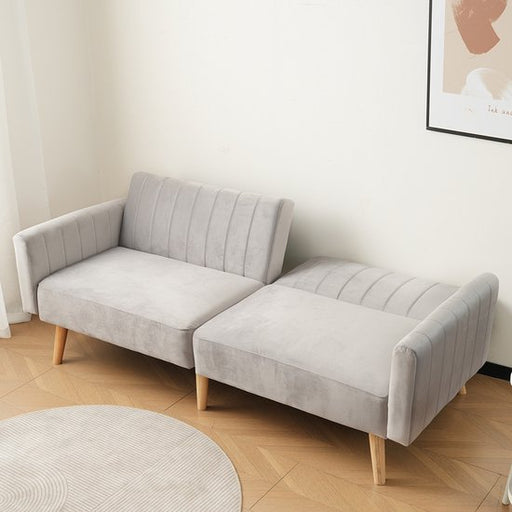 Moderne bank 2-zits met neerklapbare rugleuning - ThatLyfeStyle