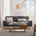 MIRA Home - 3 persoons zitbank - Grijs 190 x 82 x 84 - ThatLyfeStyle