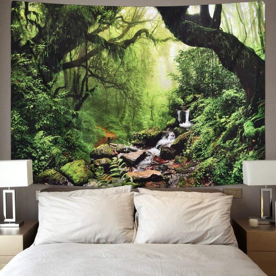 Ulticool - Regenwoud Natuur - Wandkleed 200x150 cm - ThatLyfeStyle