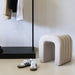 Giga Meubel Poef Sera - Bouclé - Taupe - 41x38x45cm - ThatLyfeStyle