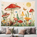 Ulticool - Paddestoel Vlinder Slak - Wandkleed - 200x150 cm - ThatLyfeStyle
