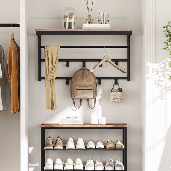 IN.HOMEXL – Alexander - Kapstok met 10 Haken Industrieel - ThatLyfeStyle
