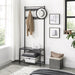 O'DADDY staande kapstok – industrieel met schoenenrek - ThatLyfeStyle