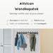 Volcan Wandkapstok - 20 Haken - Industrieel - Zwart RVS - ThatLyfeStyle