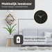 Tyme Wandklok - 30cm - Stil - Quartz - Zwart Goud - ThatLyfeStyle