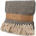 SENZA Plaid - Visgraat - Katoen - 180 x 130 cm - Zwart - ThatLyfeStyle