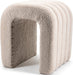 Giga Meubel Poef Sera - Bouclé - Taupe - 41x38x45cm - ThatLyfeStyle
