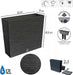 Prosperplast Furu Case Tower - Plantenbak - Antraciet - ThatLyfeStyle