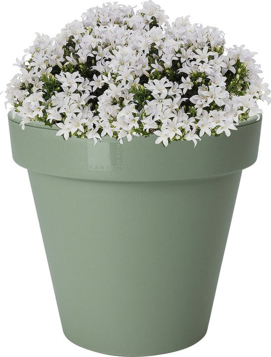 Pro Garden bloempot Botanic - kunststof - groen - ThatLyfeStyle