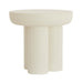 Light & Living Bijzettafel Mizuho 50cm - Crème - Rond