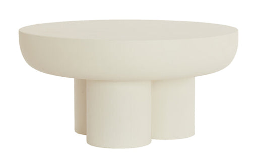 Light & Living Salontafel Mizuho 70cm - Crème - Rond - ThatLyfeStyle