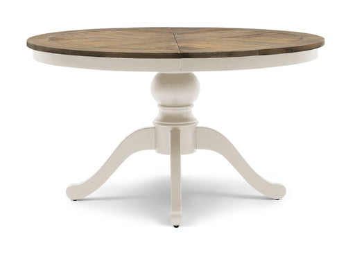 Rivièra Maison Uitschuifbare Eettafel Le Marais Eikenhout, 140/190 x 140cm - Bruin - Rond - ThatLyfeStyle