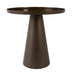 Light & Living Ronde Bijzettafel Jay Ø46cm - Bruin/Brons