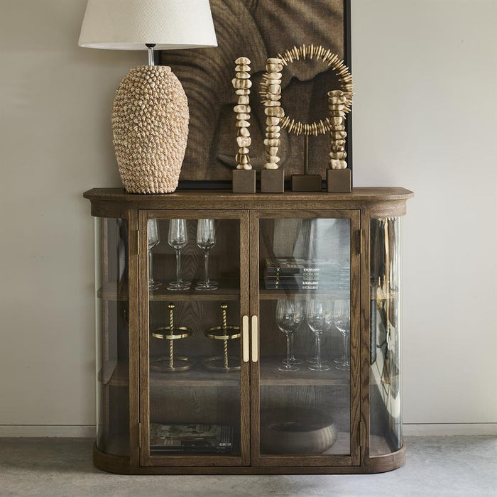 Rivièra Maison Dressoir Waldorf Eikenhout, 110 x 110cm - Bruin