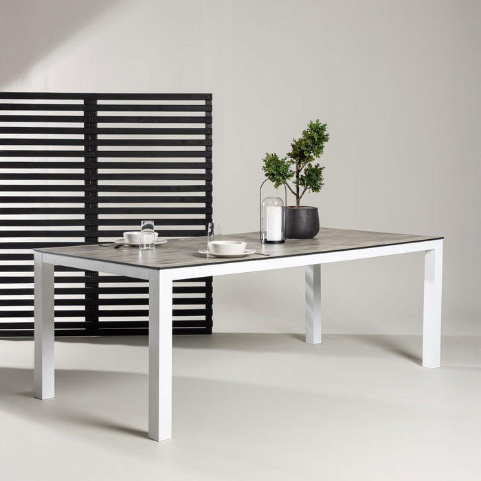 Nohr Tuintafel Jarelle HPL, 205 x 100cm - Grijs
