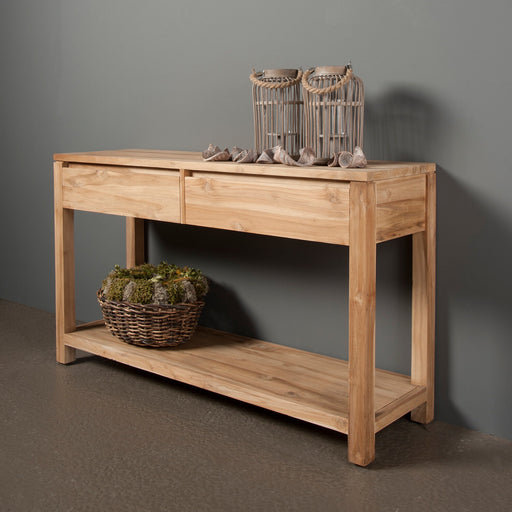 Tower Living Sidetable 'Corona' Teak, 130cm