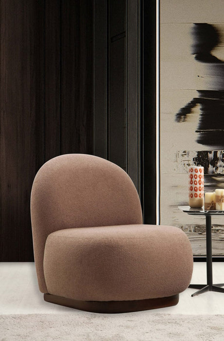 Fauteuil Bowie boucle - ThatLyfeStyle