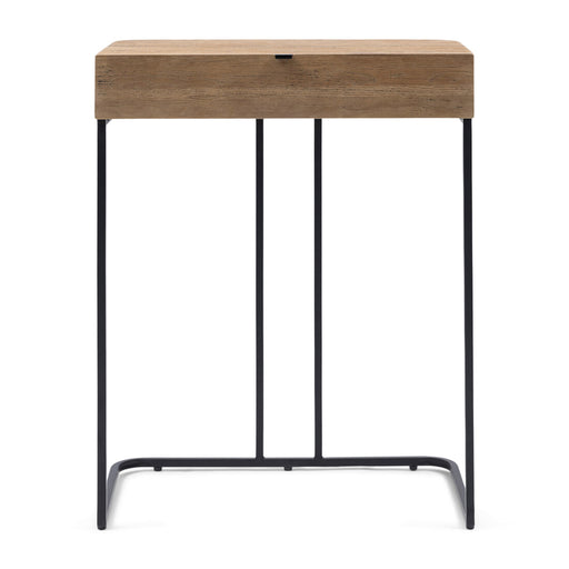 Rivièra Maison Bureau Acorn Eikenhout, Met 1 lade - Bruin