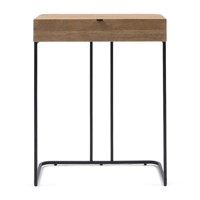 Rivièra Maison Bureau Acorn Eikenhout, Met 1 lade - Bruin